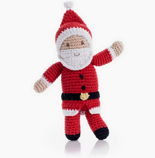 Santa Crochet Rattle