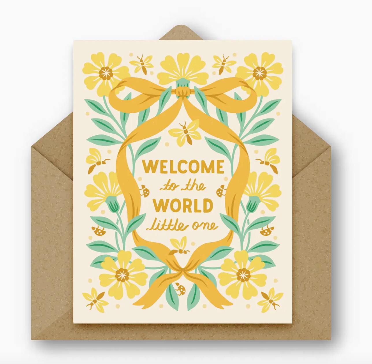 Welcome To The World Card