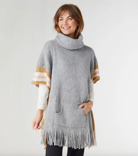 Turtleneck Poncho