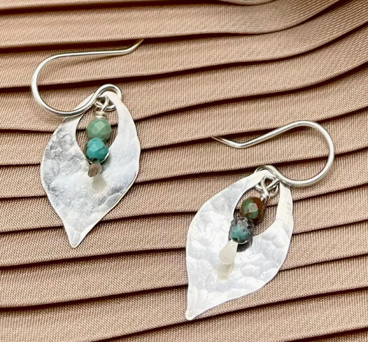 Tea Leaf Earrings