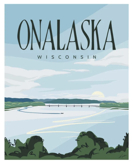 Lake Onalaska Sticker