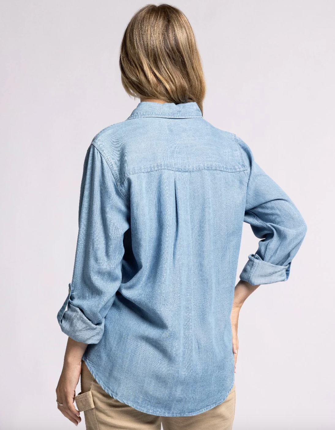 Chambray Top