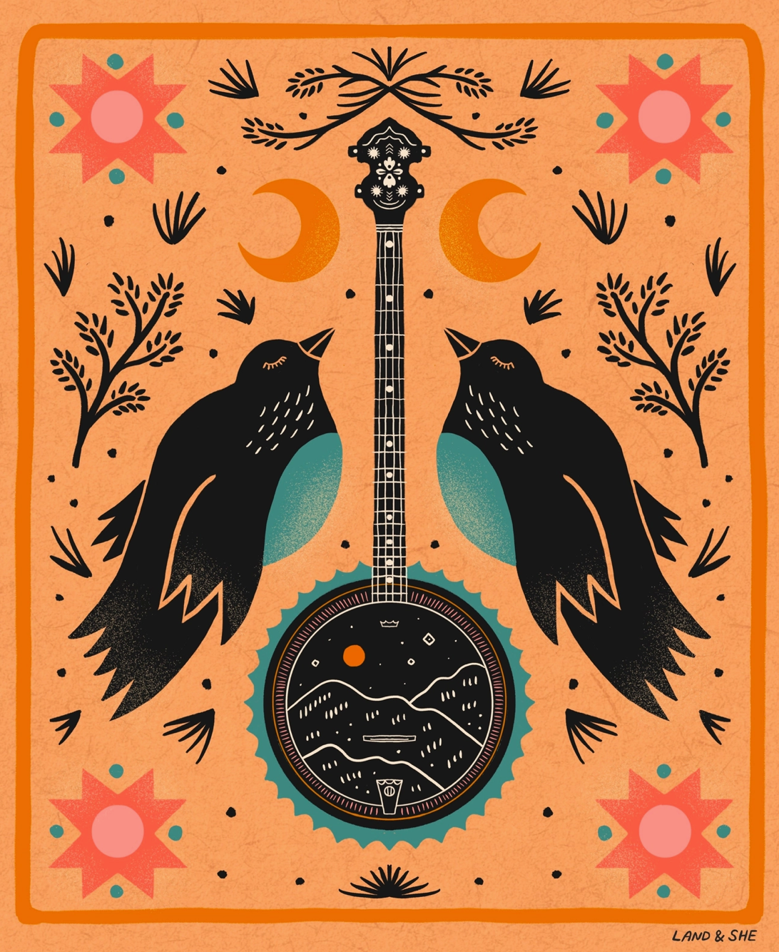 Folk Songs Print