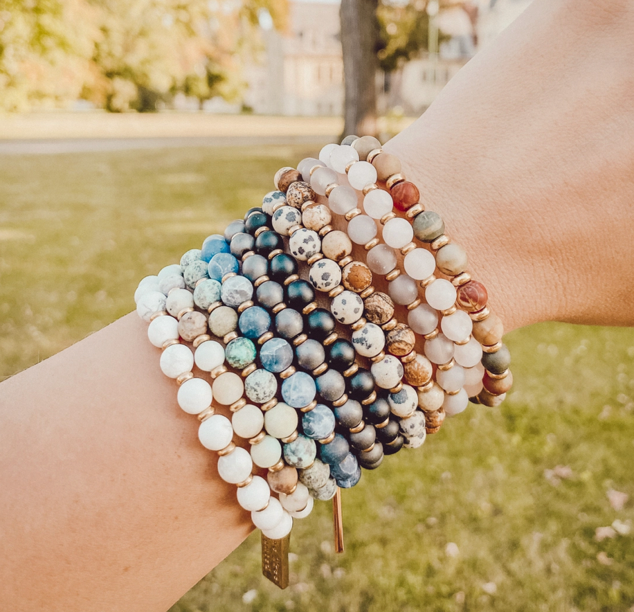 Gemstone Beaded Bracelet