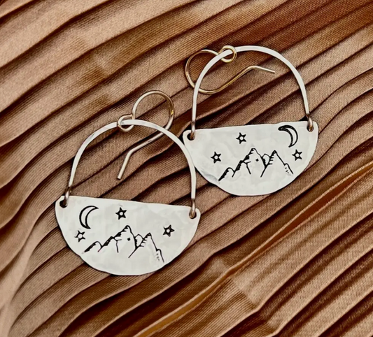 Mountain Range Earrings