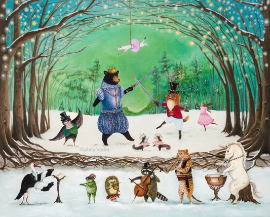 The Waltz of Winter Print