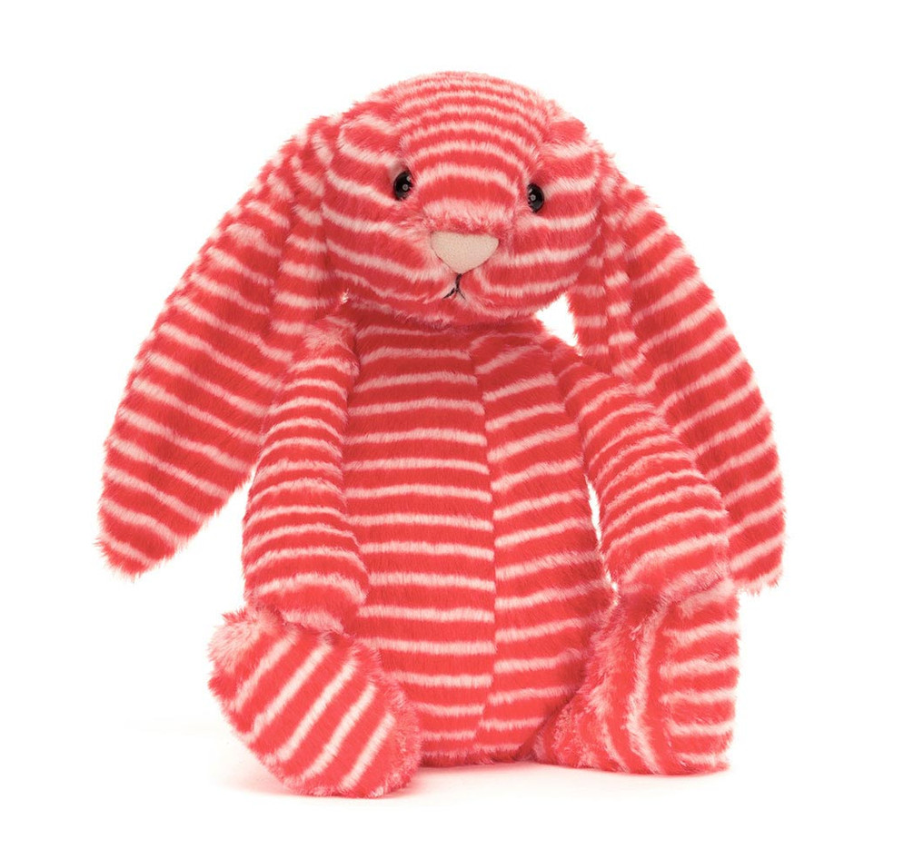 Candy Cane Bunny Plush