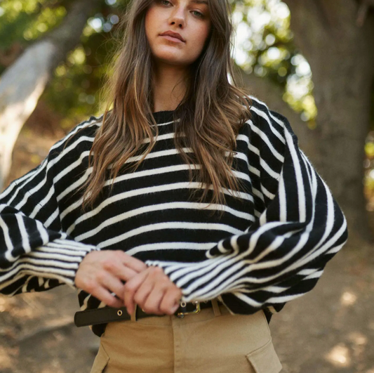 Black & White Sweater