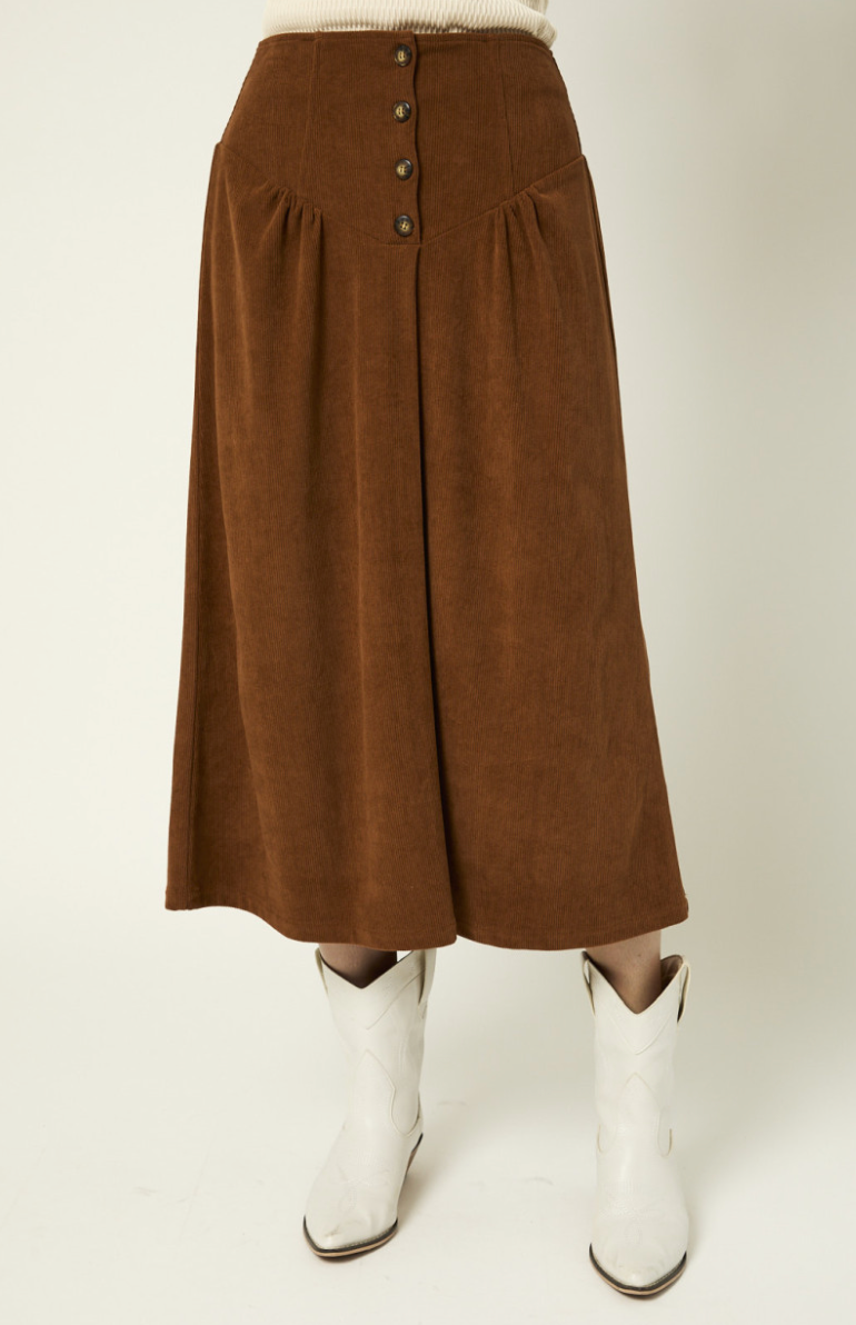 Corduroy Skirt