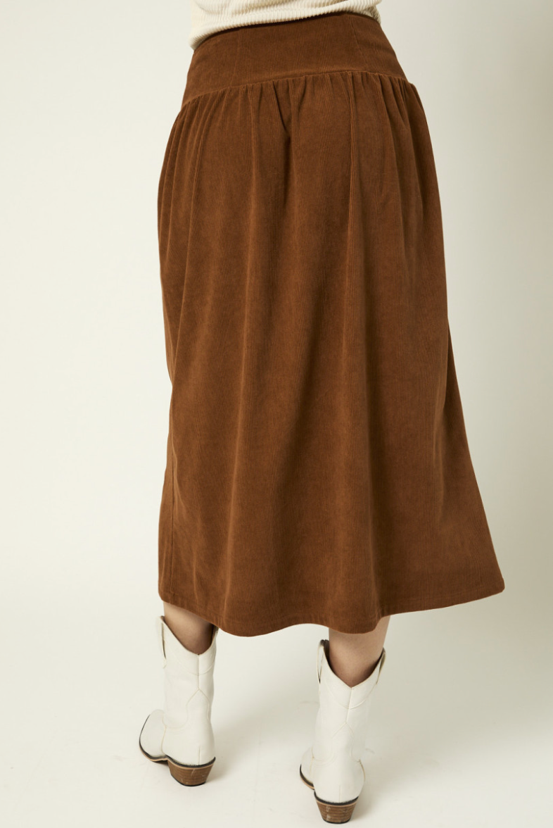 Corduroy Skirt