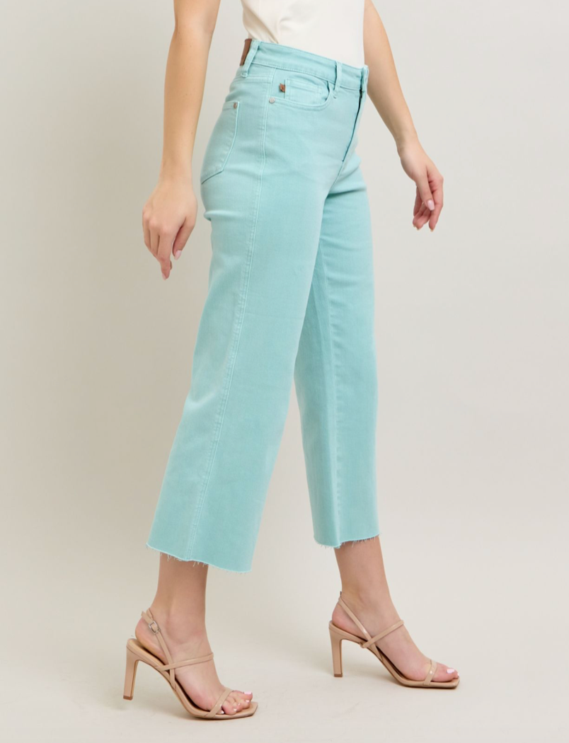 Sheboygan Crop Wide Leg Jeans