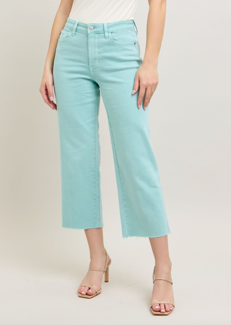 Sheboygan Crop Wide Leg Jeans