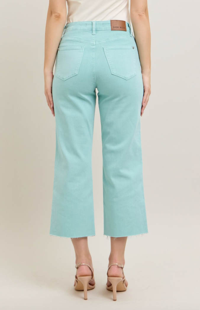 Sheboygan Crop Wide Leg Jeans