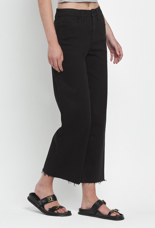 Horicon Marsh Crop Wide Leg Jeans