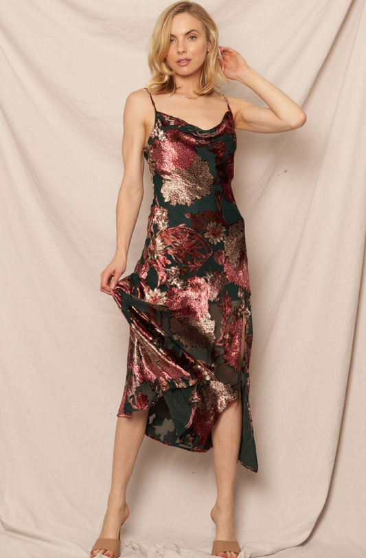Midnight Florals Dress