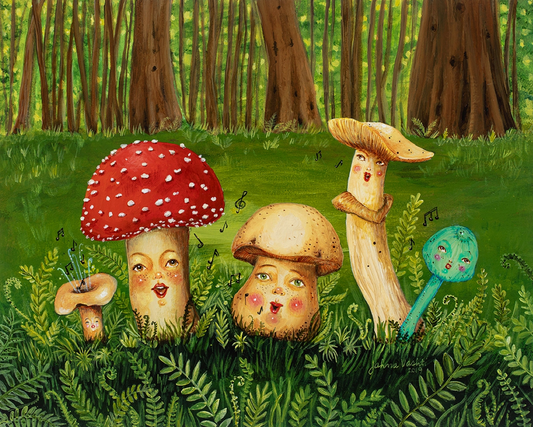 Shroom Tunes Print