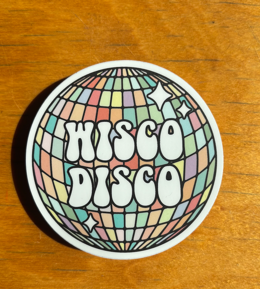 Wisco Disco Sticker