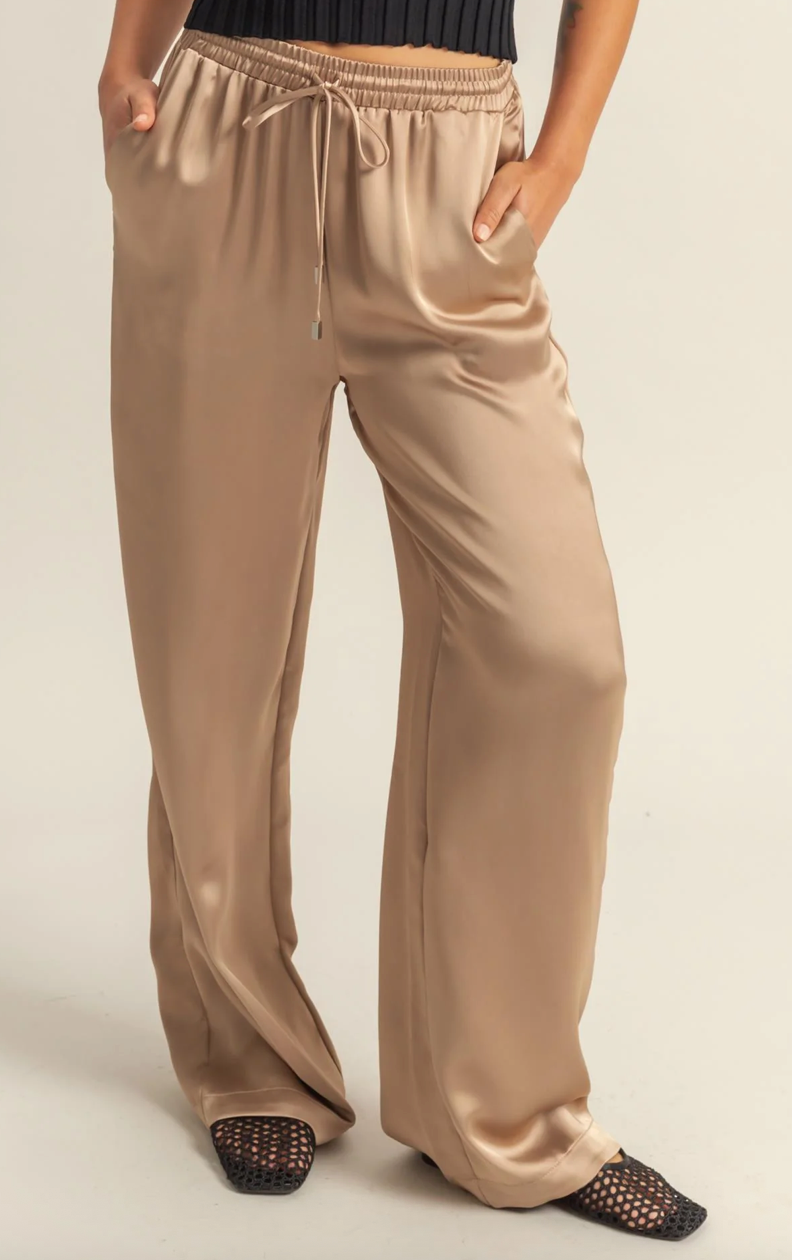 Satin Pants