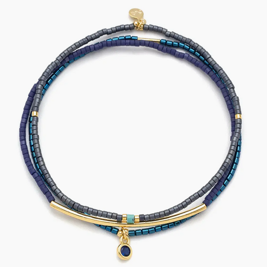 Tonal Trio Bead Bracelets