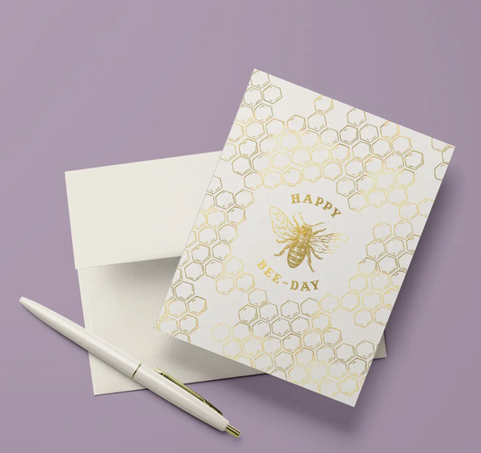 Happy Bee-Day Card