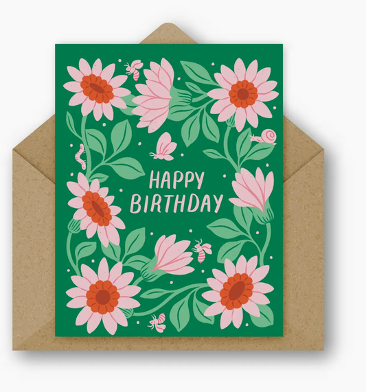 Daisy Birthday Card