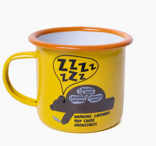 Sleeping Bear Enamel Mug