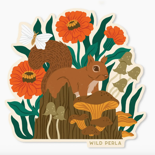Forest Squirrel Sticker
