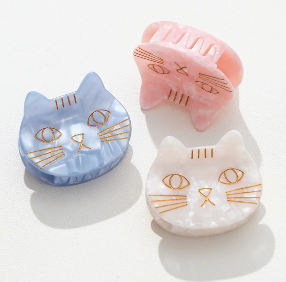 Colorful Cat Claw Clips