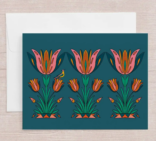 Heirloom Floral Card