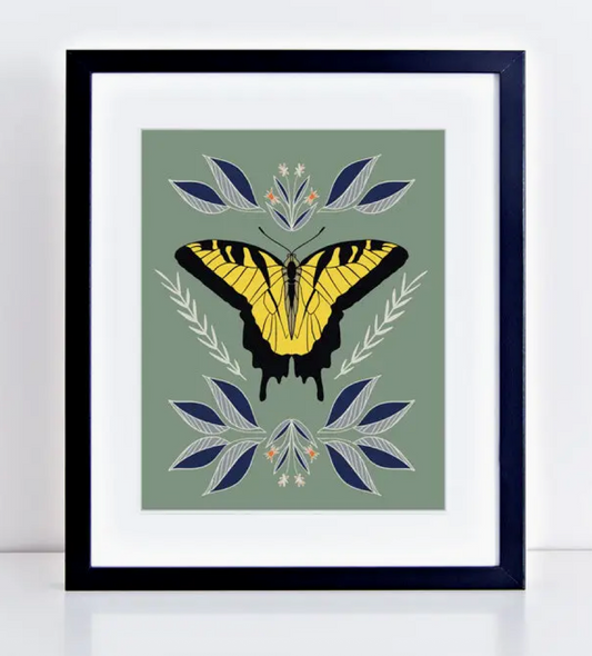 Swallowtail Butterfly Print