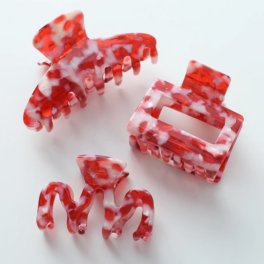 Sweetheart Claw Clips