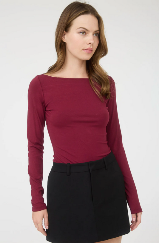 Boat Neck Top