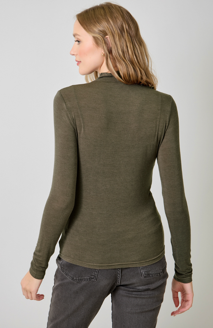 Essential Mock Neck Top