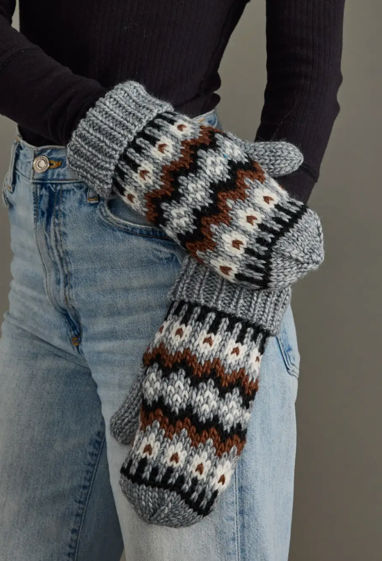 Patterned Mittens