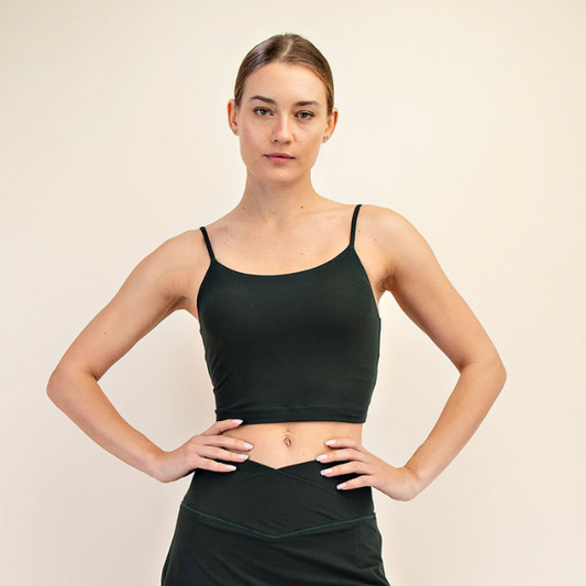 Cropped Butter Tank