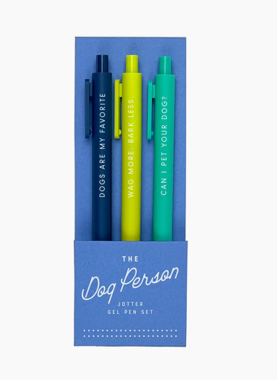 The Dog Person Gel Pen Set