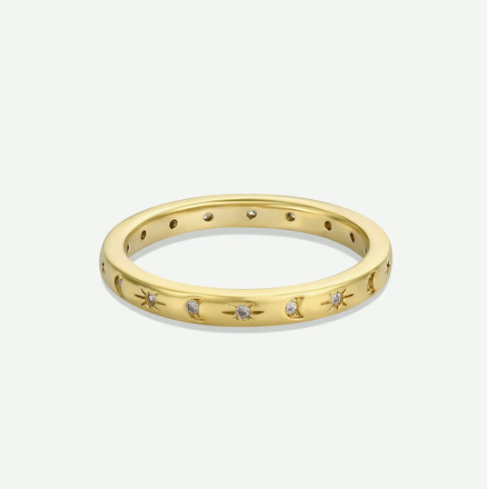 Celestial Gold Ring