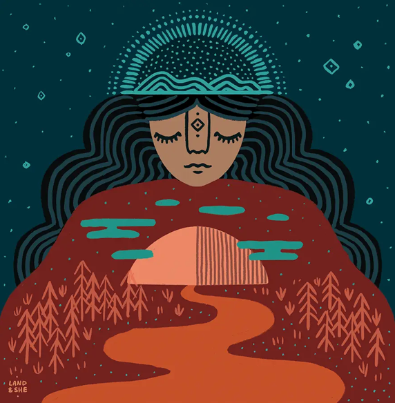 Finding My Path Print