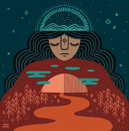 Finding My Path Print