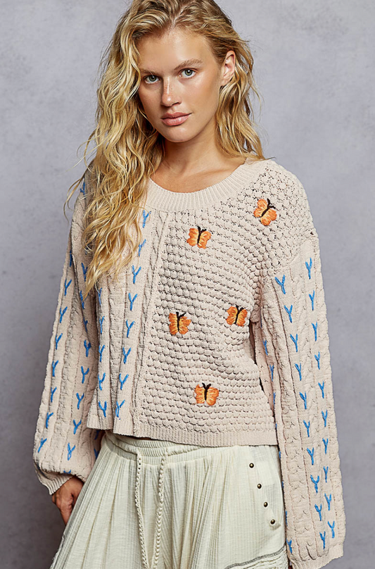Butterflies Sweater