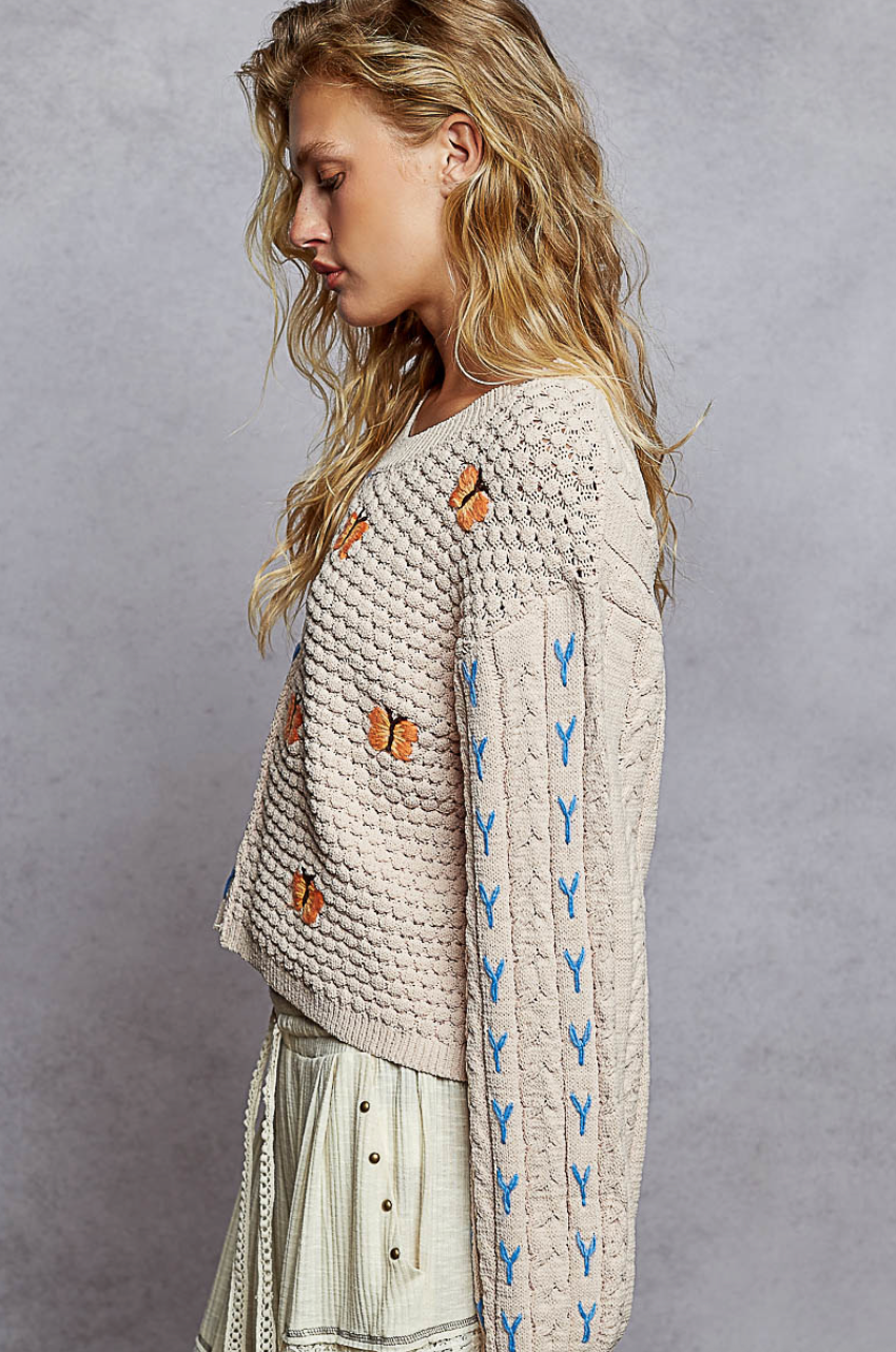 Butterflies Sweater