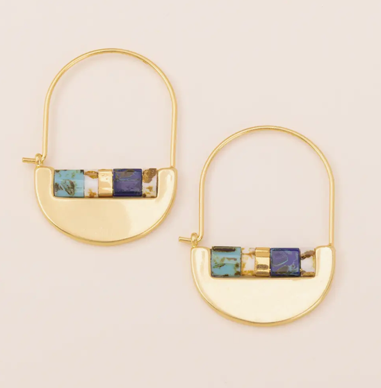 Miyuki Crescent Hoops