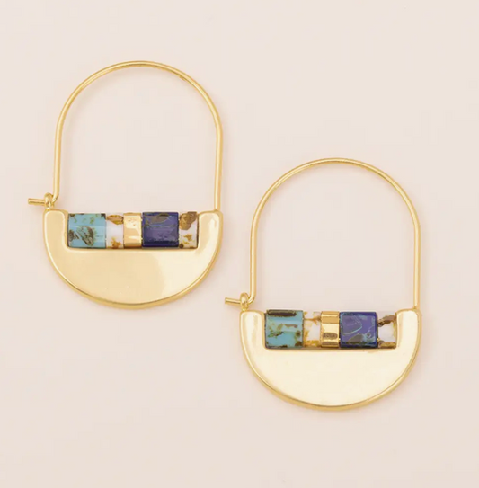Miyuki Crescent Hoops