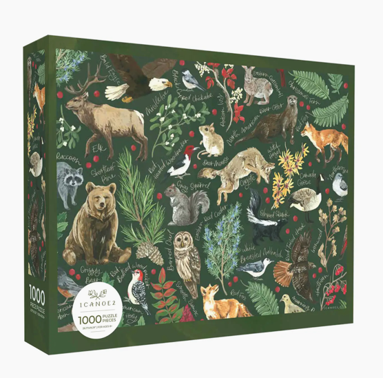 Winter Flora & Fauna Puzzle