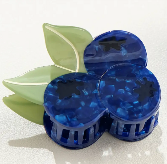 Blueberry Bunch Claw Clips