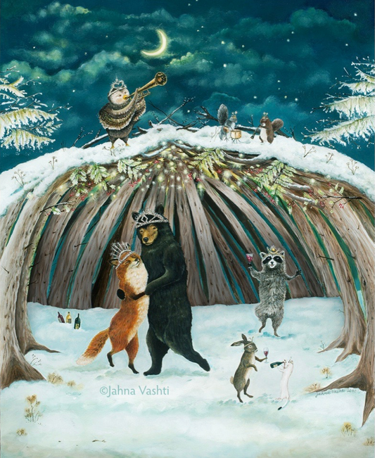 Yuletide Enchantment Print