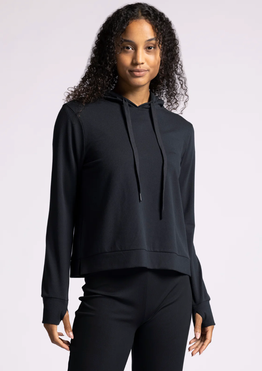 Ribbed Hoodie