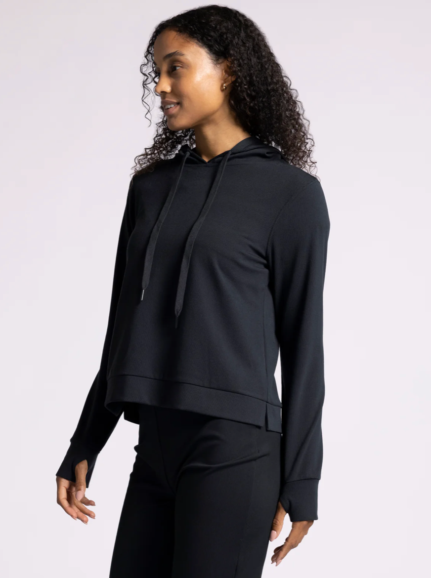 Ribbed Hoodie