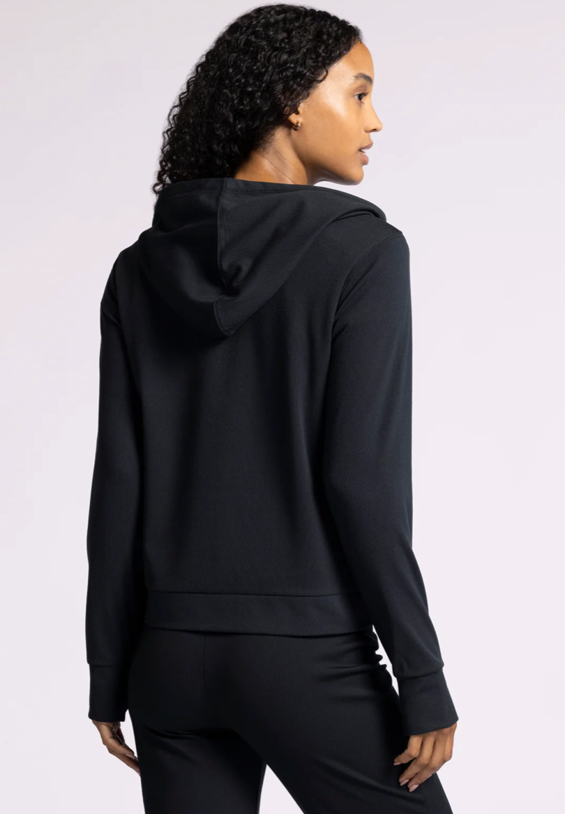 Ribbed Hoodie