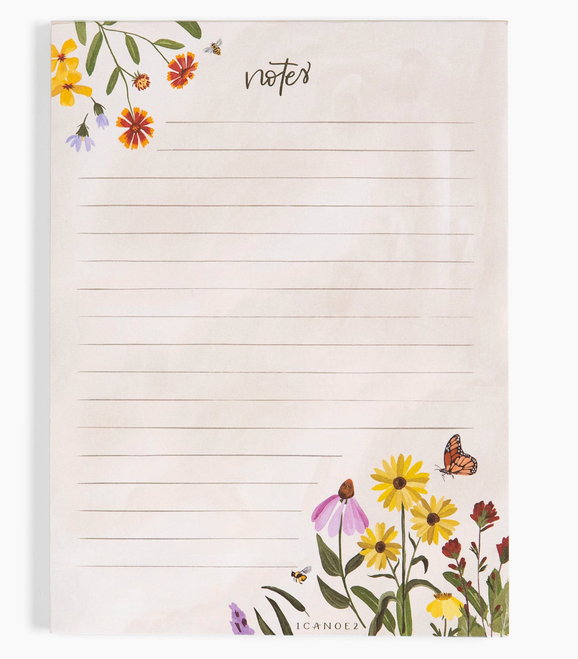 Wildflowers Botanical Notepad